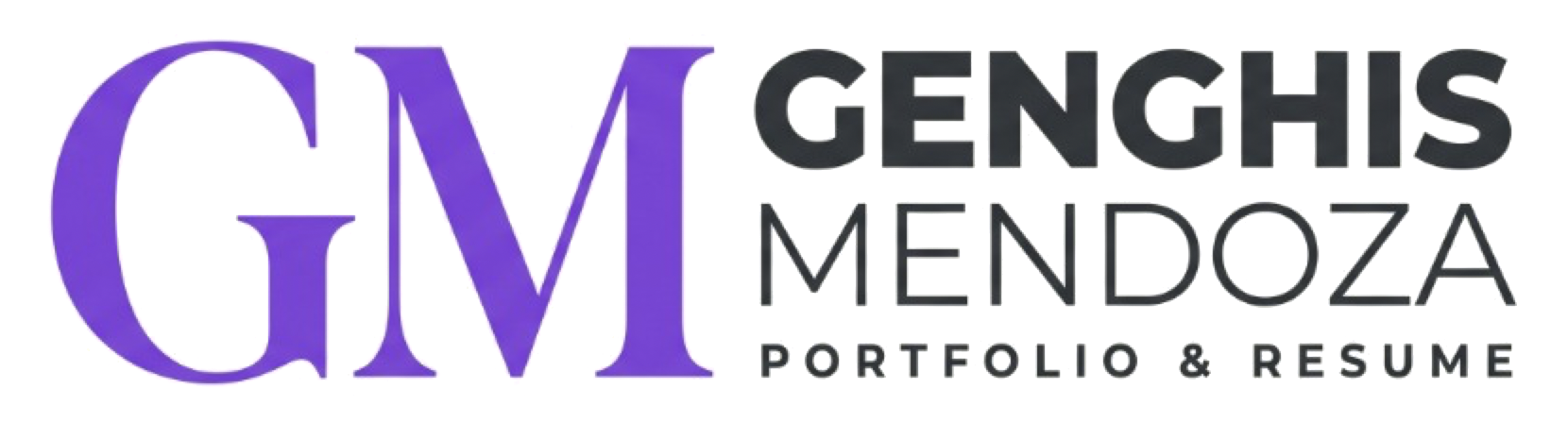 Genghis Mendoza – Portfolio & Resume